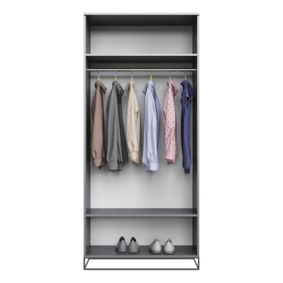 Шкаф Art in Head Ascet 900x2000x590 Графит (AS16070000030)