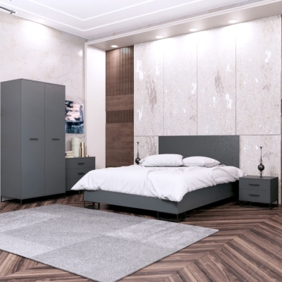 Шкаф Art in Head Ascet 900x2000x590 Графит (AS16070000030)