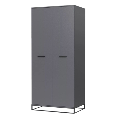 Шкаф Art in Head Ascet 900x2000x590 Графит (AS16070000030)