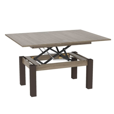 Стол-трансформер Art In Head B-Fly 900x510x600 Дуб винтаж оксид/Венге ноги (TB09090900230)