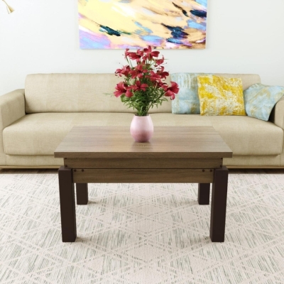 Стол-трансформер Art In Head B-Fly 900x510x600 Дуб винтаж оксид/Венге ноги (TB09090900230)