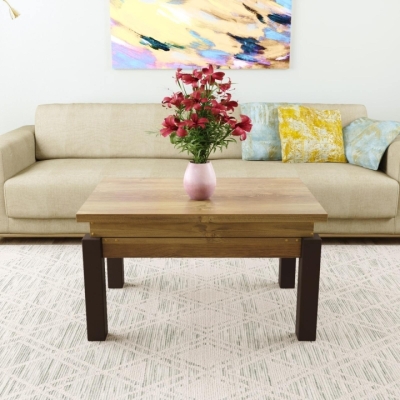 Стол-трансформер Art In Head B-Fly 900x510x600 Дуб Барокко янтарный/Венге ноги (TB09080800230)