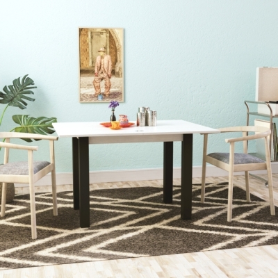 Стол-трансформер Art in Head Dinner 900x750x600 Гикори Рокфорд светлый/Венге (TB15060600200)