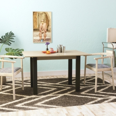 Стол-трансформер Art in Head Dinner 900x750x600 Дуб сонома/Венге (TB15131300200)