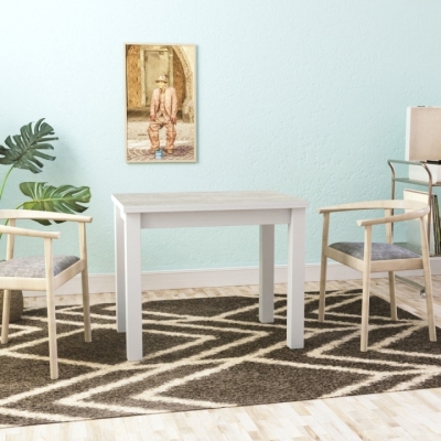 Стол-трансформер Art in Head Dinner 900x750x600 Ателье светлый/Белый (TB15040400100)