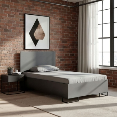 Кровать Art in Head 1,2 Ascet 1270x1000x2060 Графит (AS07070000030)