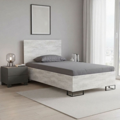 Кровать Art in Head 1,2 Ascet 1270x1000x2060 Ателье светлый (AS07040000030)