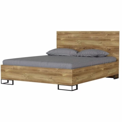 Купить Кровать Art in Head 1,6 Ascet 1670x1000x2060 Дуб Барокко янтарный (AS09080000030). Фото