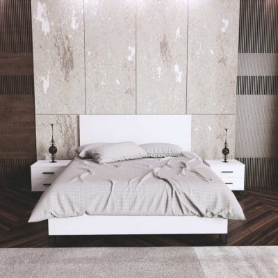 Кровать Art in Head 1,6 Ascet 1670x1000x2060 Белый бриллиант (AS09010000030)