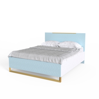 Ліжко Art in Head 1,6 Swan 1670x1100x2060 Блакитна лагуна (105070302)