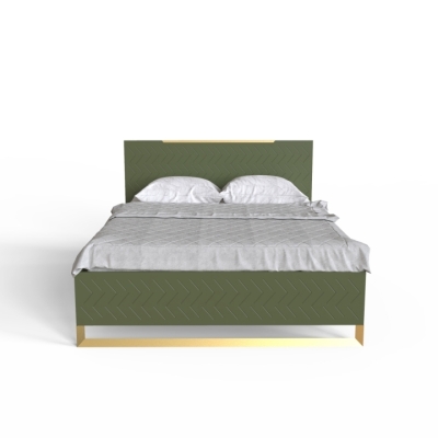 Кровать Art in Head 1,6 Swan 1670x1100x2060 Бали зелёный (105070304)