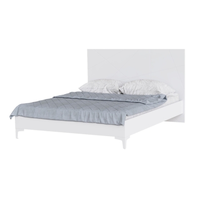 Купить Кровать Art in Head 1,6 Picassa 1670x1100x2060 Белый супермат  (106070101). Фото