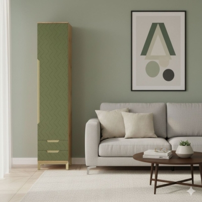 Пенал Art in Head 2 Swan (правый) Бали зеленый  (105100404)