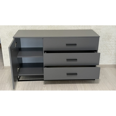 Комод Art in Head 1200 Ascet 1200x700x425 Графит (AS04070000030)