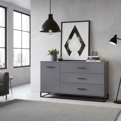 Комод Art in Head 1200 Ascet 1200x700x425 Графит (AS04070000030)