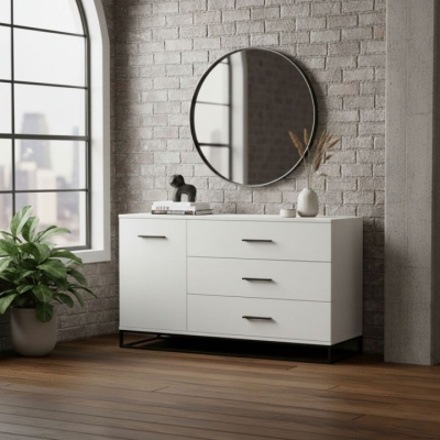 Комод Art in Head 1200 Ascet 1200x700x425 Белый бриллиант (AS04010000030)