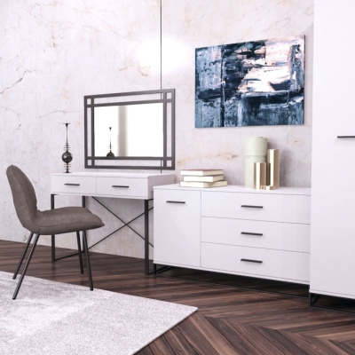 Комод Art in Head 1200 Ascet 1200x700x425 Белый бриллиант (AS04010000030)