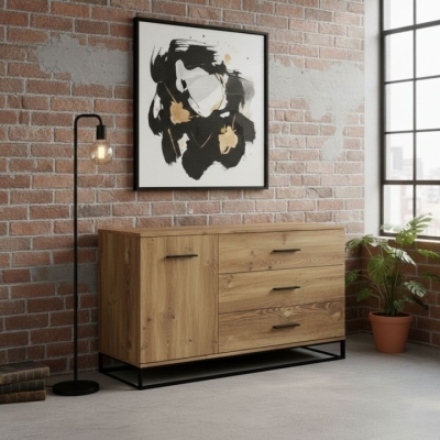 Комод Art in Head 1200 Ascet 1200x700x425 Дуб Барокко янтарный (AS04080000030)