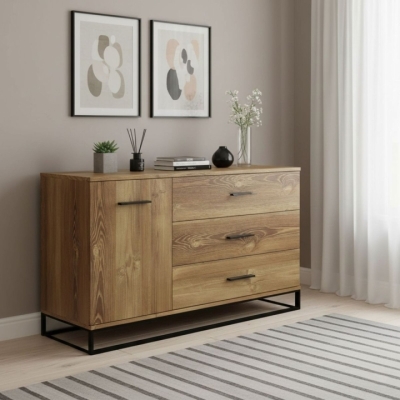 Комод Art in Head 1200 Ascet 1200x700x425 Дуб Барокко янтарный (AS04080000030)