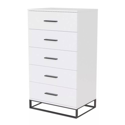 Комод Art in Head 600 Ascet 600x1080x425 Белый бриллиант (AS05010000030)