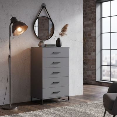 Комод Art in Head 600 Ascet 600x1080x425 Графит (AS05070000030)