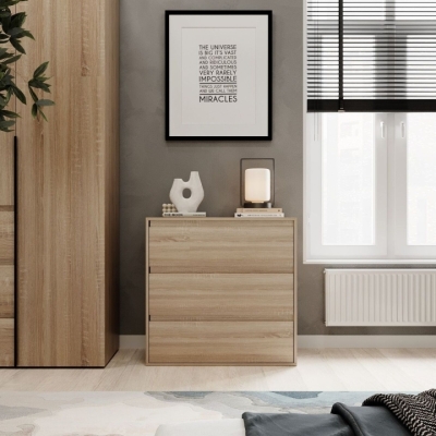 Комод Art in Head 3 Light 790x800x420 Дуб сонома (LT01130000000)