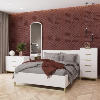 Комод Art in Head 1200 Swan 600x1200x500 Белый супермат  (105050101)