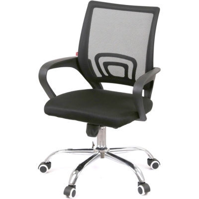 Крісло АКЛАС Тіто (6108B) CH TILT (Чорний)