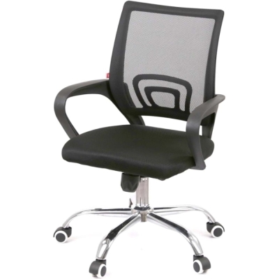 Крісло АКЛАС Тіто (6108B) CH TILT (Чорний)