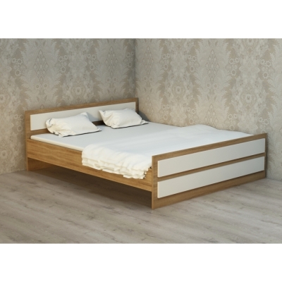 Купить  Кровать двуспальная ЛД-1 Гамма стиль (V4532) . Фото