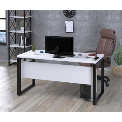 Купить Письменный стол G-160-32 Loft Design Белый. Фото