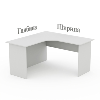 Стіл для офісу FLASHNIKA Еко - 21 (1400мм x 1716мм x 750мм)