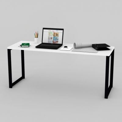 Офісний стіл FLASHNIKA МК - 32 (RAL 9005) (1600мм x 700мм x 750мм)