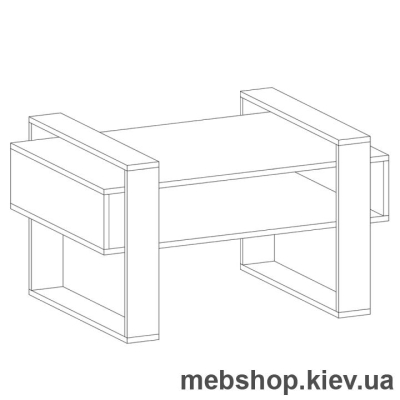 Журнальный стол Пехотин Сильвер