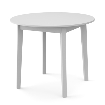 Обеденный круглый стол Неман РОНДО МДФ Белый