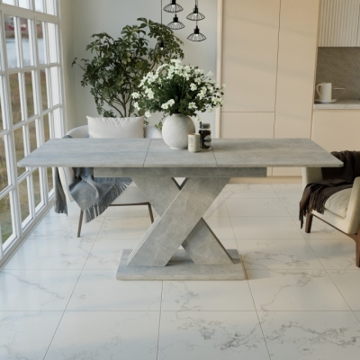 Стол раздвижной Неман ВИТО Бетон