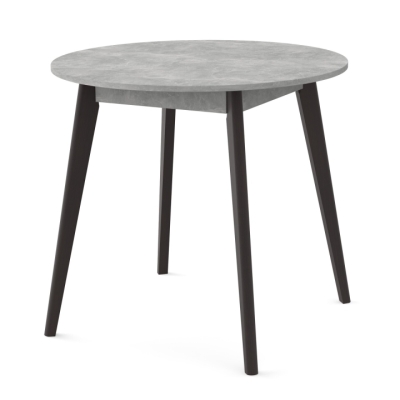 Стол обеденный Неман БОН 880х880 Бетон/Венге