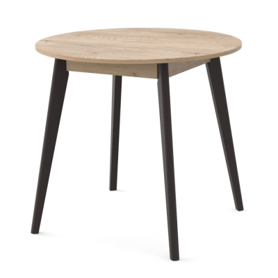 Стол обеденный Неман БОН 880х880 Дуб кремона торро/Венге