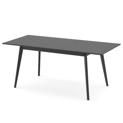 Раскладной стол для кухни Неман БОН 1380х775 МДФ Черный