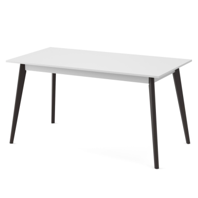 Стол обеденный Неман БОН 1380х780 ДСП Белый/Венге