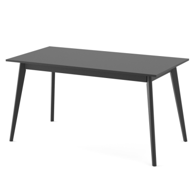 Обеденный стол для кухни Неман БОН 1380х675 МДФ Черный