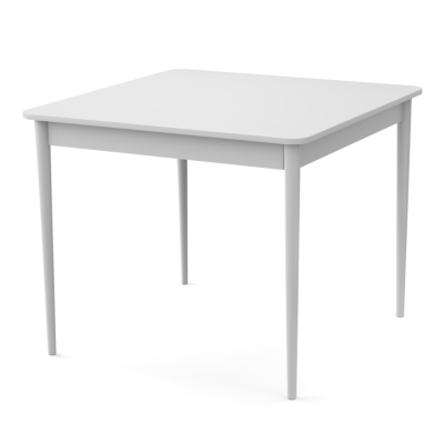 Стол Неман МОНО 880х880 Белый/Белый