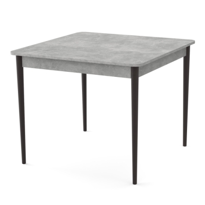 Стол Неман МОНО 880х880 Бетон/Венге
