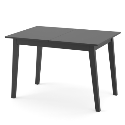 Обеденный раздвижной стол Неман БРАВО МДФ Черный