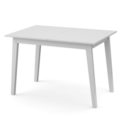 Обеденный раздвижной стол Неман БРАВО МДФ Белый