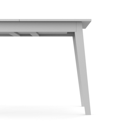 Обеденный раздвижной стол Неман БРАВО МДФ Белый