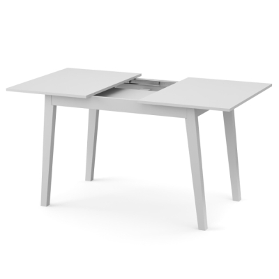 Обеденный раздвижной стол Неман БРАВО МДФ Белый