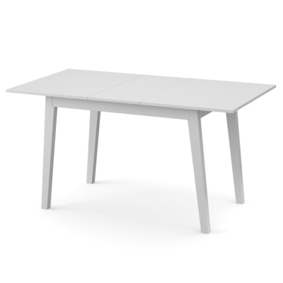 Обеденный раздвижной стол Неман БРАВО МДФ Белый