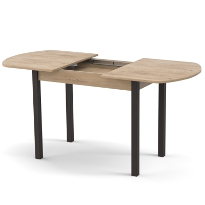 Стол обеденный раздвижной Неман МОДЕРН Дуб кремона торро/Венге