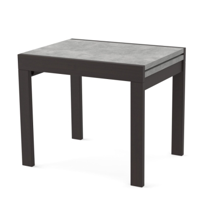 Стол обеденный раздвижной Неман КОРС Бетон/Венге